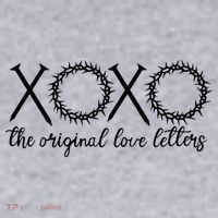 Xoxo The Original Love Letters Easter Christian Women's Sweatshirt thumb 2