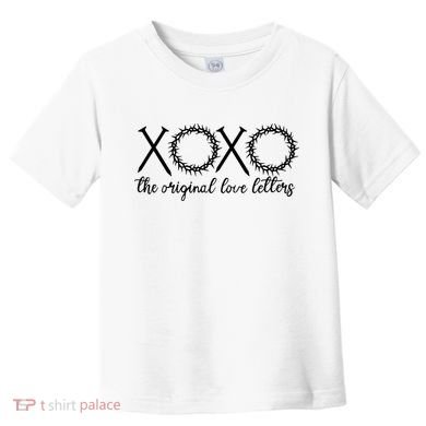 Xoxo The Original Love Letters Easter Christian Toddler T-Shirt