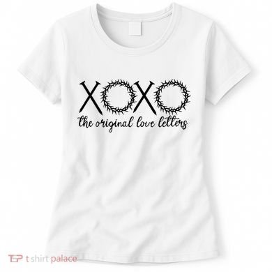 Xoxo The Original Love Letters Easter Christian Women's T-Shirt