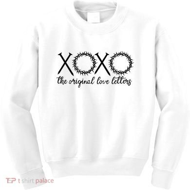 Xoxo The Original Love Letters Easter Christian Kids Sweatshirt
