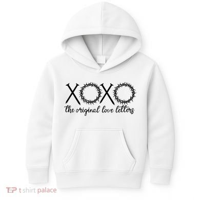 Xoxo The Original Love Letters Easter Christian Kids Hoodie