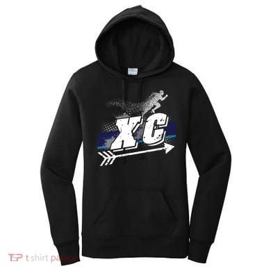 Xc Trail Runner Coaches Trainers Team Running Distance Meaningful Gift Women's Hoodie