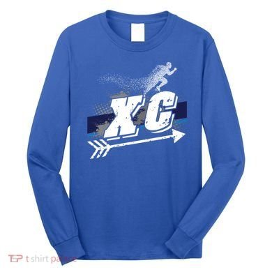 Xc Trail Runner Coaches Trainers Team Running Distance Meaningful Gift Long Sleeve Shirt