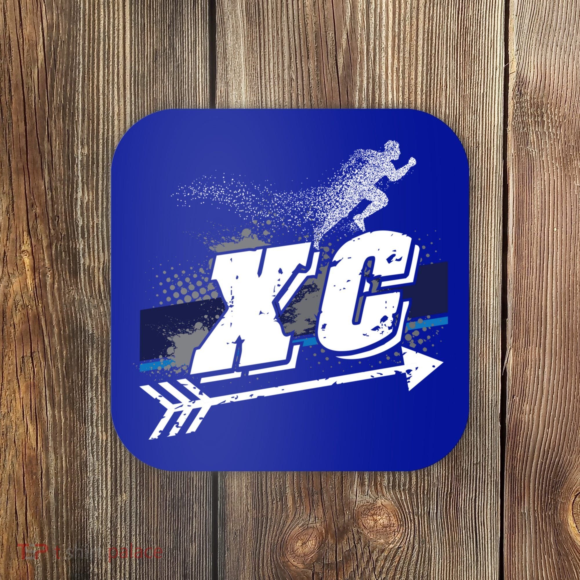 Xc Trail Runner Coaches Trainers Team Running Distance Meaningful Gift Coaster