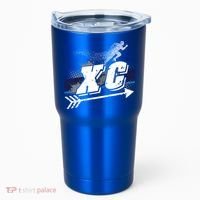Xc Trail Runner Coaches Trainers Team Running Distance Meaningful Gift Tumbler thumb 0