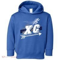 Xc Trail Runner Coaches Trainers Team Running Distance Meaningful Gift Toddler Hoodie thumb 0