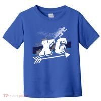 Xc Trail Runner Coaches Trainers Team Running Distance Meaningful Gift Toddler T-Shirt thumb 0