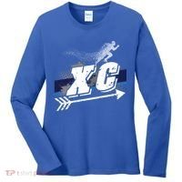 Xc Trail Runner Coaches Trainers Team Running Distance Meaningful Gift Women's Long Sleeve Shirt thumb 0