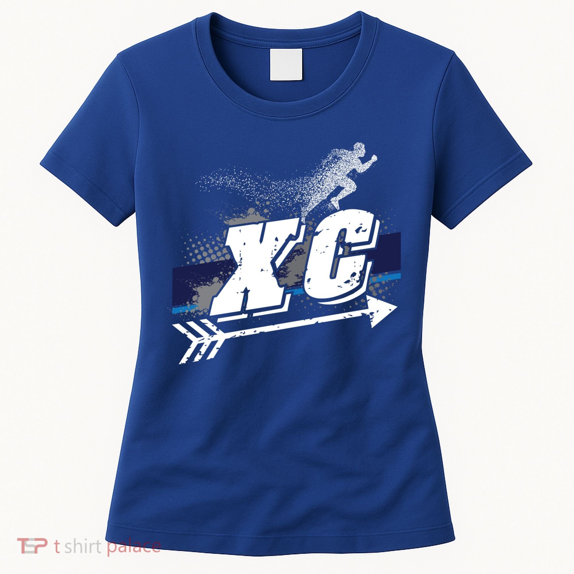 Xc Trail Runner Coaches Trainers Team Running Distance Meaningful Gift Women's T-Shirt