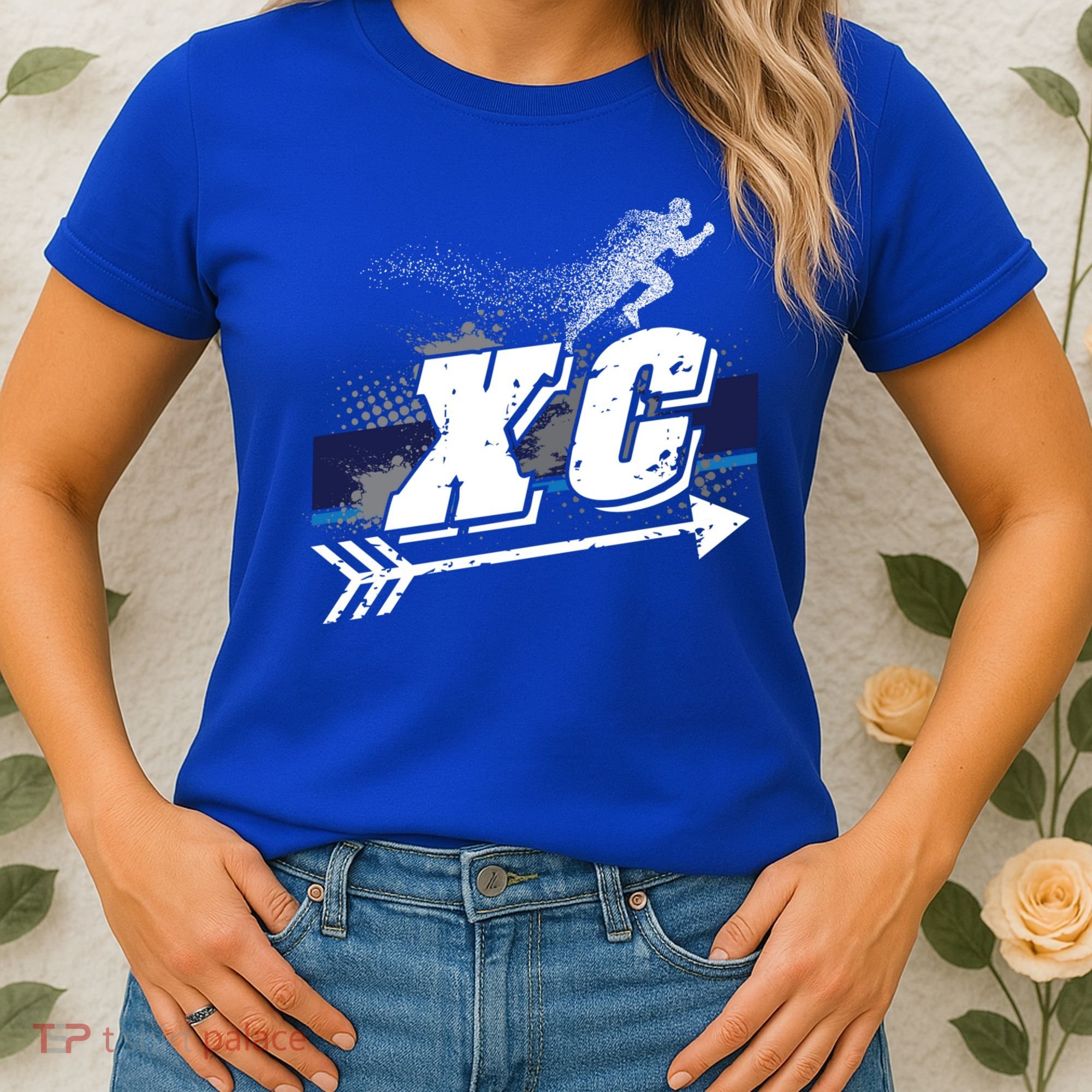 Xc Trail Runner Coaches Trainers Team Running Distance Meaningful Gift Women's T-Shirt