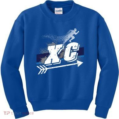 Xc Trail Runner Coaches Trainers Team Running Distance Meaningful Gift Kids Sweatshirt