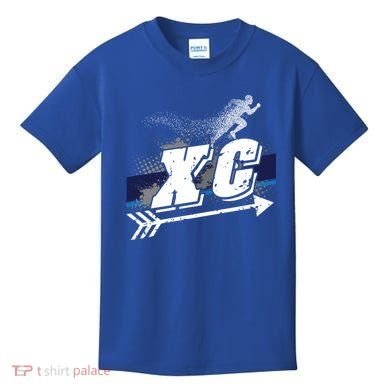 Xc Trail Runner Coaches Trainers Team Running Distance Meaningful Gift Kids T-Shirt