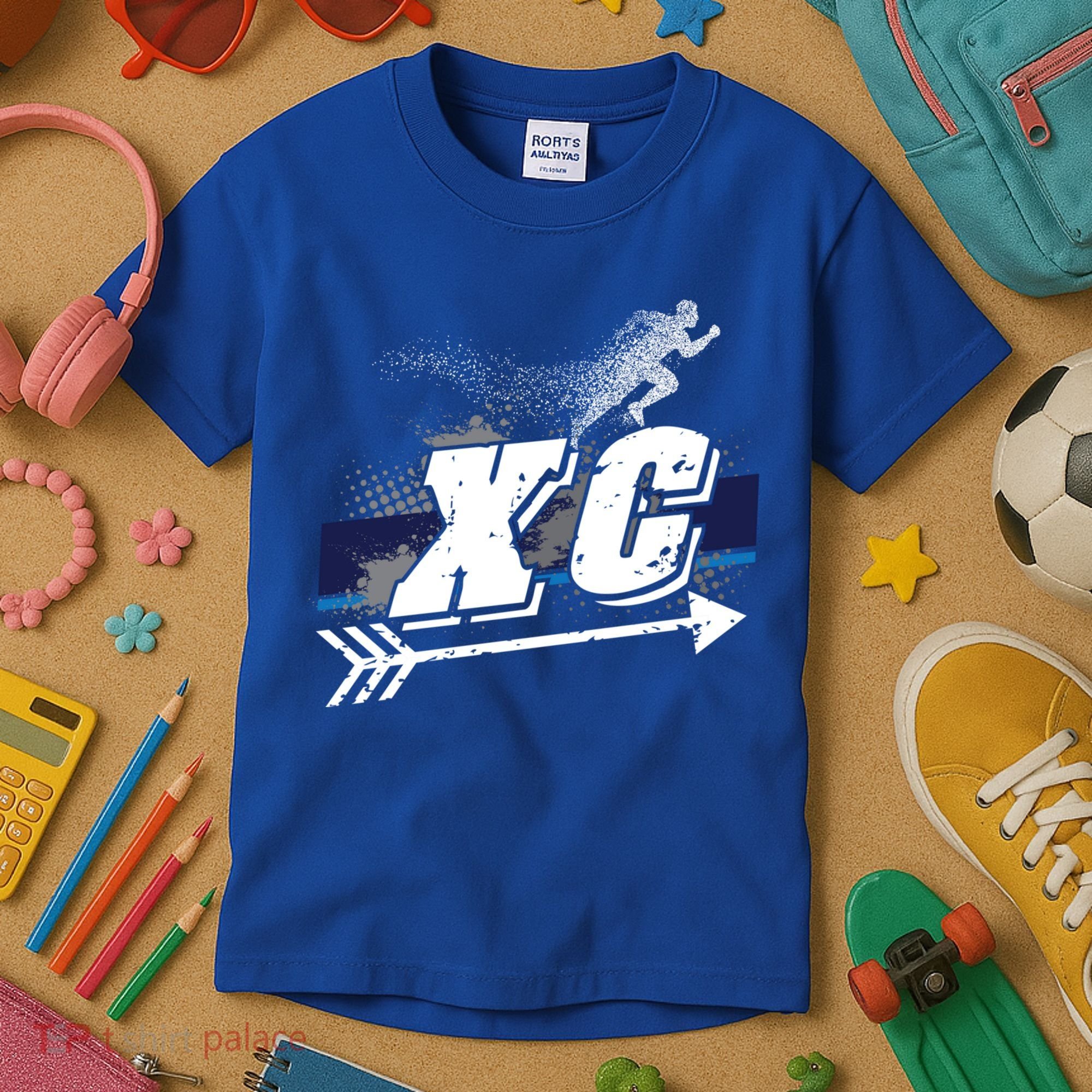 Xc Trail Runner Coaches Trainers Team Running Distance Meaningful Gift Kids T-Shirt