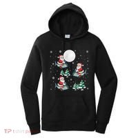 Xmas Tree Santa Riding Mahi Mahi Fish Funny Christmas Great Gift Women's Hoodie thumb 0