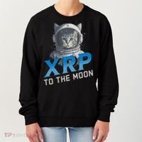 Xrp To The Moon Crypto Merchandise Women's Sweatshirt thumb 0
