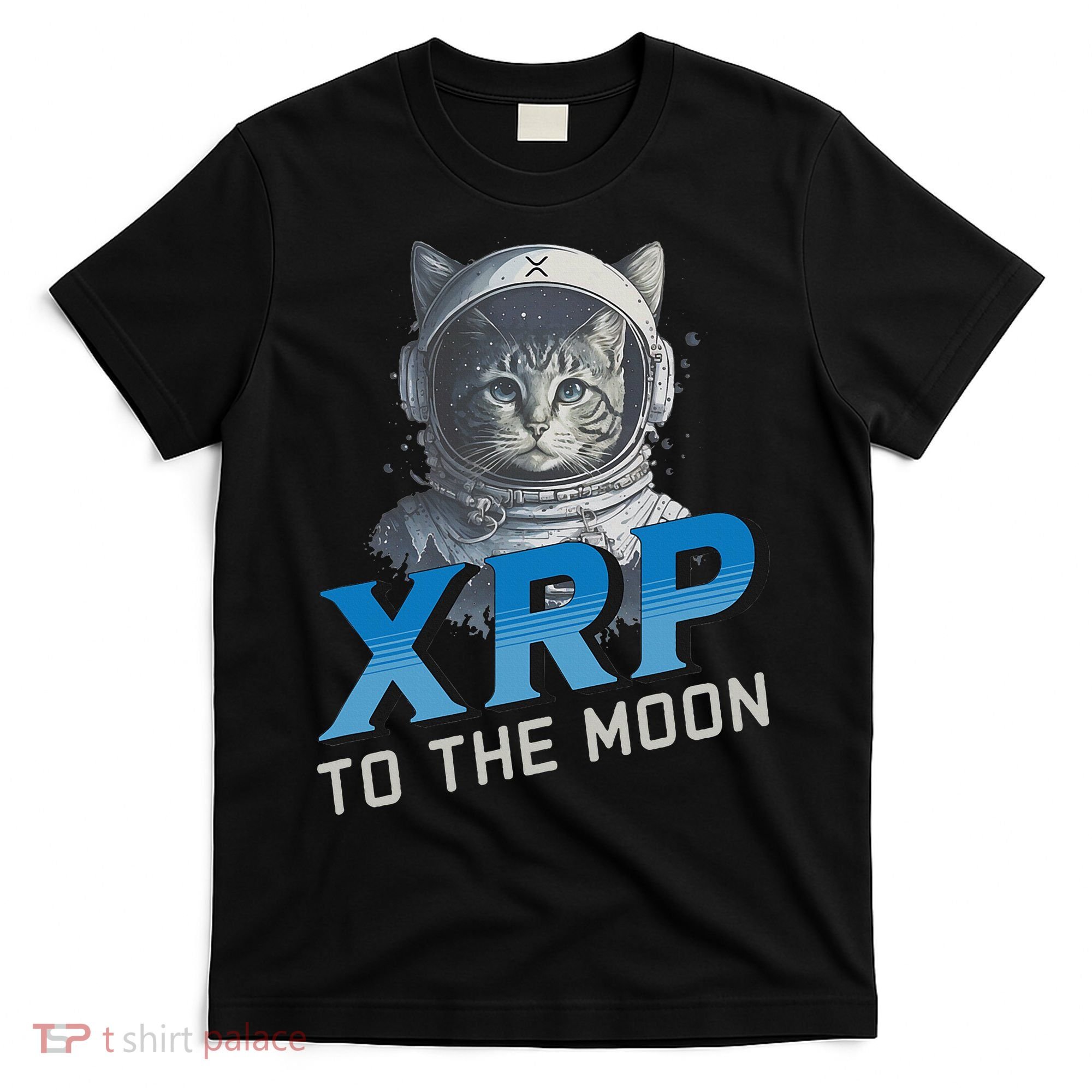 Xrp To The Moon Crypto Merchandise T-Shirt