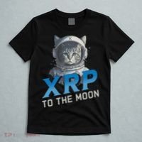 Xrp To The Moon Crypto Merchandise T-Shirt thumb 5