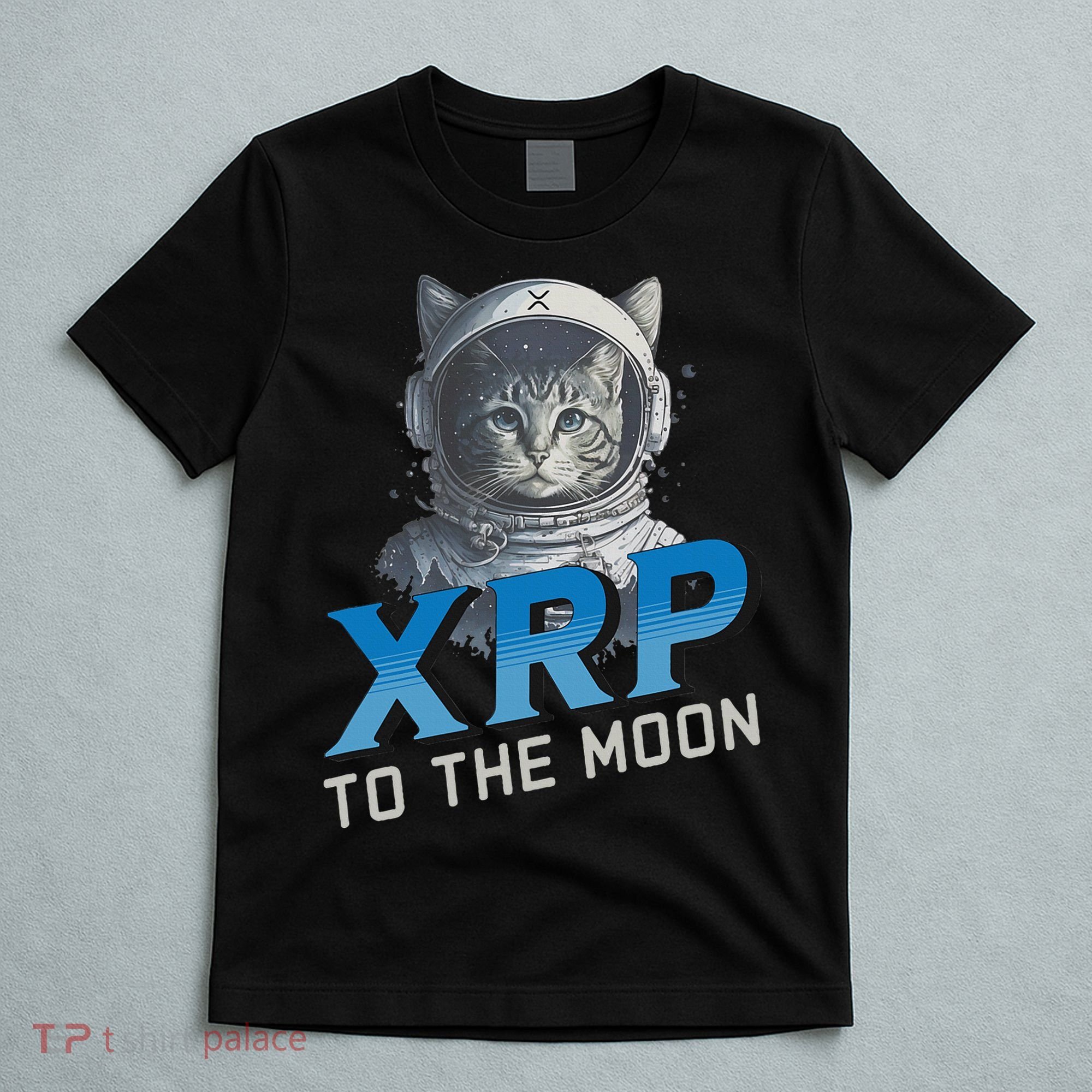 Xrp To The Moon Crypto Merchandise T-Shirt