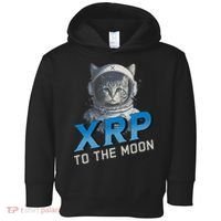 Xrp To The Moon Crypto Merchandise Toddler Hoodie thumb 0