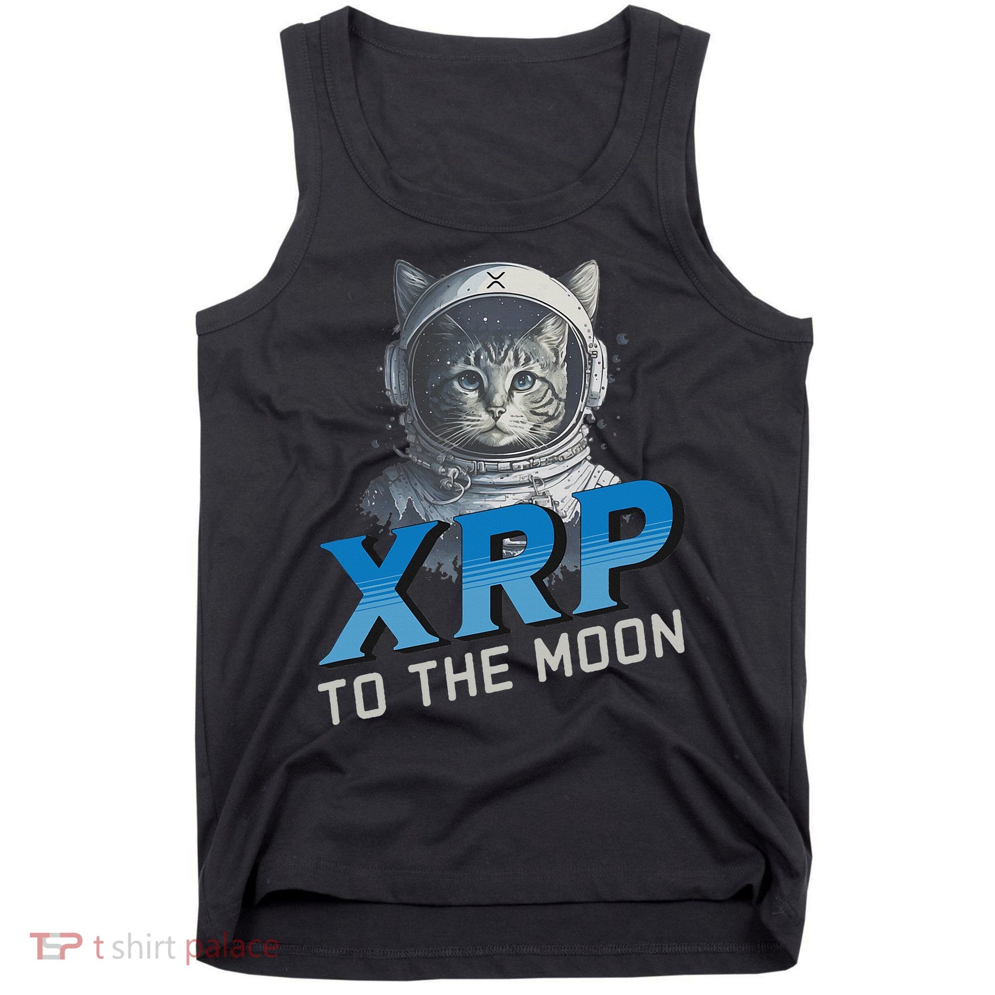 Xrp To The Moon Crypto Merchandise Tank Top