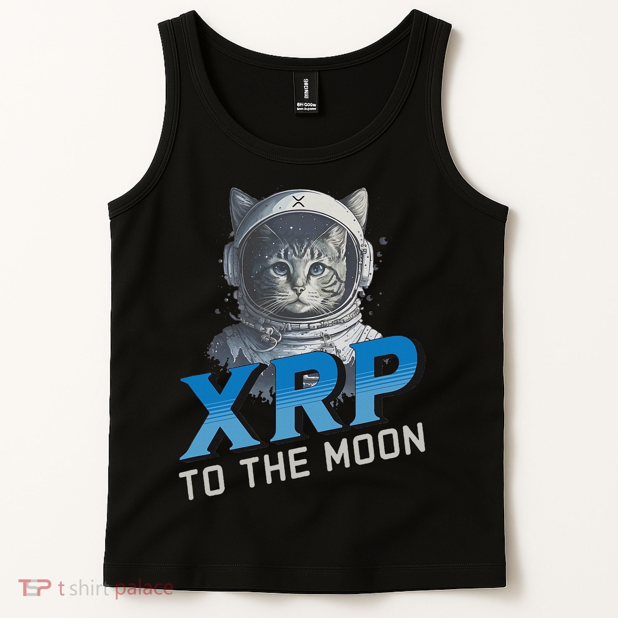 Xrp To The Moon Crypto Merchandise Tank Top