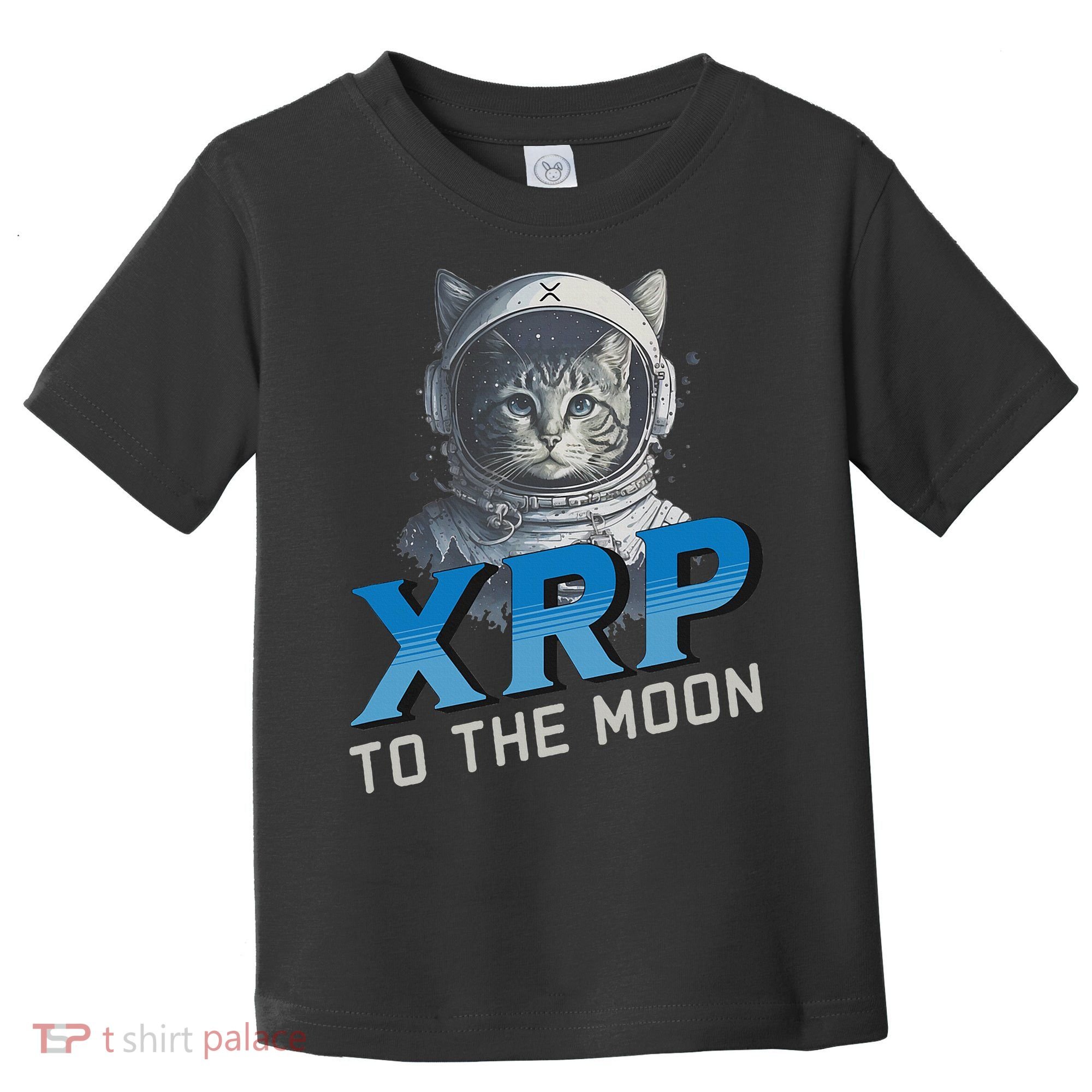 Xrp To The Moon Crypto Merchandise Toddler T-Shirt