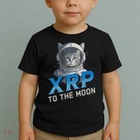 Xrp To The Moon Crypto Merchandise Toddler T-Shirt thumb 2