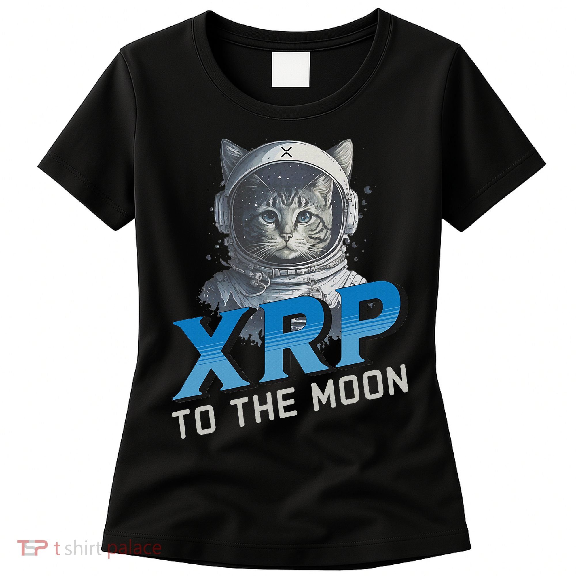 Xrp To The Moon Crypto Merchandise Women's T-Shirt