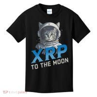 Xrp To The Moon Crypto Merchandise Kids T-Shirt thumb 0