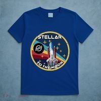 Xlm To The Moon Crypto Space Grunge Cryptocurrency Great Gift T-Shirt thumb 5