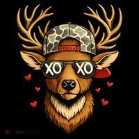 XOXO Valentine Buck Camo Deer Hunting Coffee Mug thumb 5