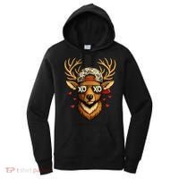 XOXO Valentine Buck Camo Deer Hunting Women's Hoodie thumb 0