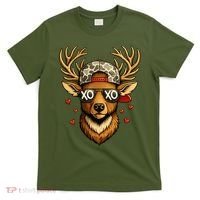 XOXO Valentine Buck Camo Deer Hunting T-Shirt thumb 0