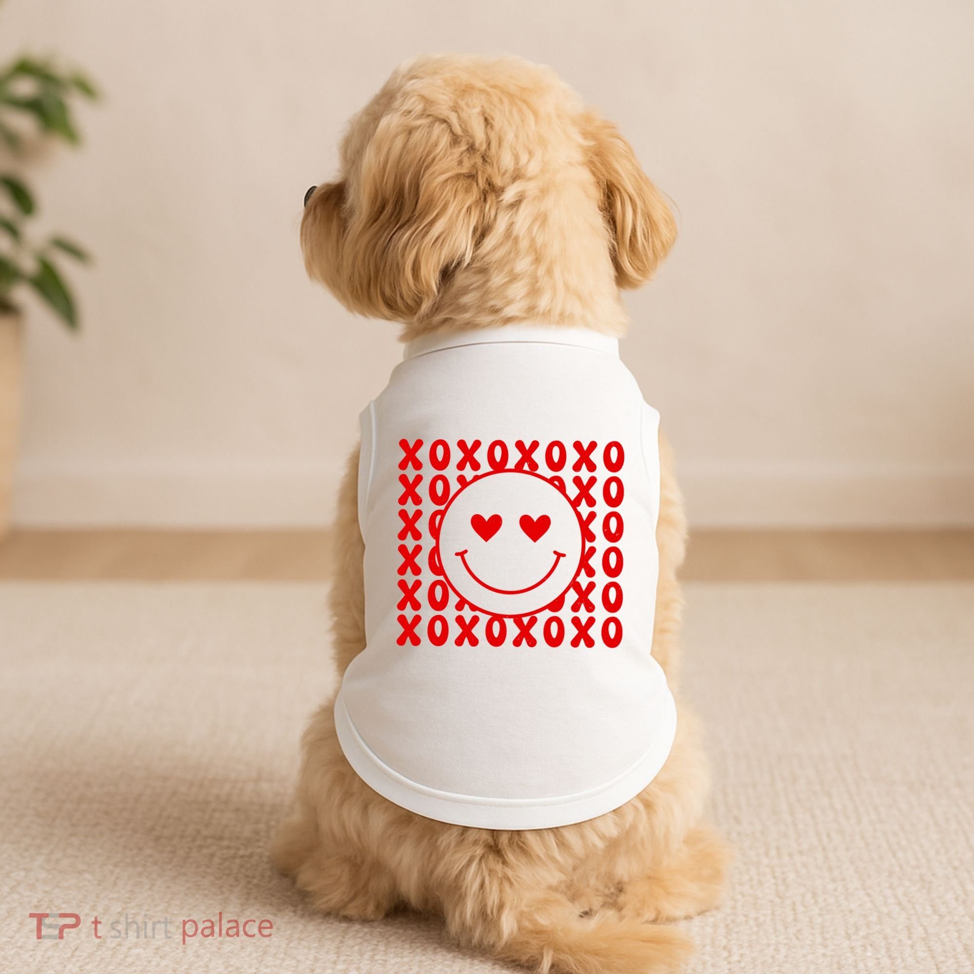 Xoxo Valentines Cute Doggie Tank
