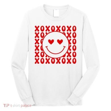Xoxo Valentines Cute Long Sleeve Shirt