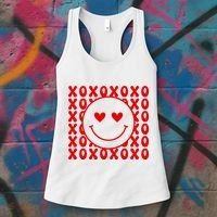 Xoxo Valentines Cute Women's Tank Top thumb 3