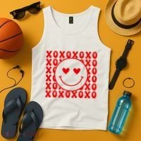 Xoxo Valentines Cute Tank Top thumb 4
