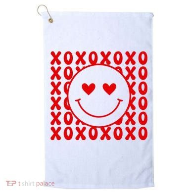 Xoxo Valentines Cute Golf Towel