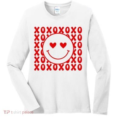 Xoxo Valentines Cute Women's Long Sleeve Shirt