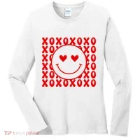 Xoxo Valentines Cute Women's Long Sleeve Shirt thumb 0