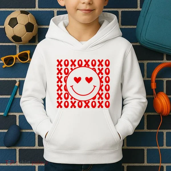 Xoxo Valentines Cute Kids Hoodie