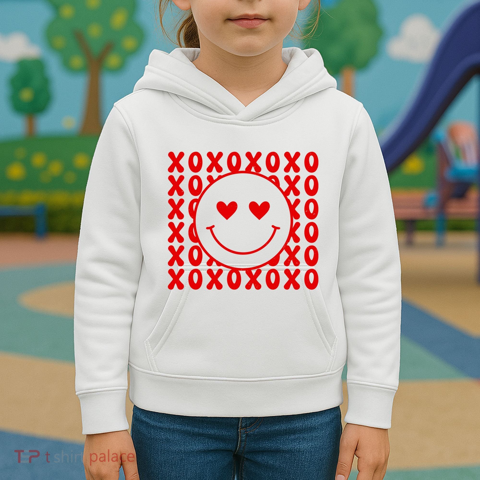 Xoxo Valentines Cute Kids Hoodie