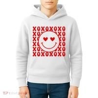 Xoxo Valentines Cute Kids Hoodie thumb 4