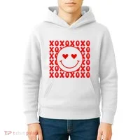 Xoxo Valentines Cute Kids Hoodie thumb 4