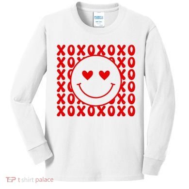 Xoxo Valentines Cute Kids Long Sleeve Shirt