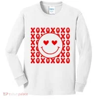 Xoxo Valentines Cute Kids Long Sleeve Shirt thumb 0