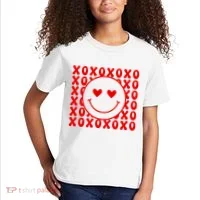 Xoxo Valentines Cute Kids T-Shirt thumb 2