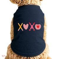 Xoxo Valentines Day School Holiday Doggie Tank thumb 0