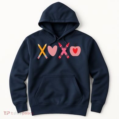 Xoxo Valentines Day School Holiday Hoodie