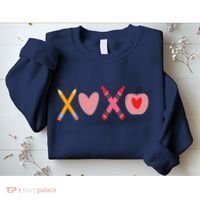 Xoxo Valentines Day School Holiday Sweatshirt thumb 2